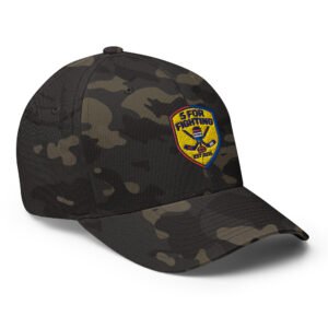 5 For Fighting Crest Logo Flexfit Cap