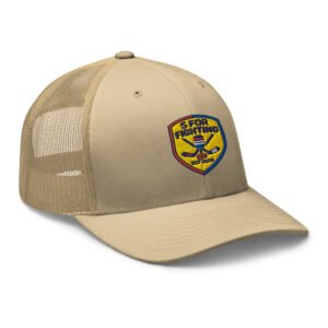 5 For Fighting Crest Logo Trucker Cap